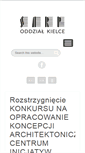 Mobile Screenshot of kielce.sarp.org.pl
